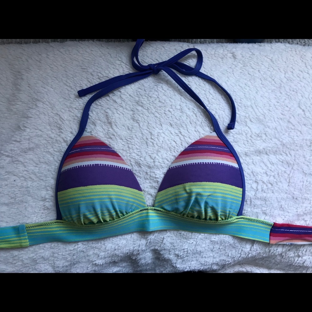 Striped Bikini Top !!